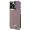 Guess GUHCP15LHDECMP iPhone 15 Pro 6.1 różowy/pink hardcase IML Faceted Mirror Disco Iridescent